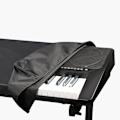 Miniatyrbillede 4 af 5: 61 Taster Elektronisk Klaver Tastatur Støvdæksel Tastatur Taske Dækker Polyester og Spandex Dækker med Indbygget og Elastisk Snørelukning