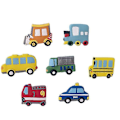 Miniatyrbilde 1 av 5: Kreativ tegneserie myk lim kjøleskapsmagnet, flis personlighet søt bil frukt dyr whiteboard barn tidlig utdanning klistremerke
