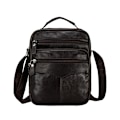 Miniatyrbild 1 av 5: Herr Crossbody Väskor Läder Messenger Bag Liten Herr Handväskor Crossbody Axelväska Herr Crossbody Väska för Business Messenger Bag för Fritid