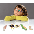 Miniatyrbild 5 av 5: Geting Bi Tidiga Pedagogiska Djurmodell för Barn Gåvor för Simulering Geting Tillväxt Leksak för Barn