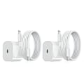 Miniatyrbild 1 av 3: 4-Pack - Laddare för iPhone Adapter+Kabel 20W USB-C Snabbladdare