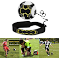 Miniatyrbillede 2 af 7: Elastisk træningsbånd til fodbold Gul/Sort SZ1