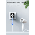Miniatyrbillede 5 af 10: Universal Rejseadapter – Alt-i-én Stik med 3×USB-A & 1×USB-C, Fungerer i EU/UK/US/AUS sort