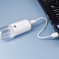 Miniatyrbild 7 av 8: Nanomist Fuktgivare för Ansikte – USB Laddbar Bärbar Sprayer för Hudvård, Makeup och Fuktbehandling rosa