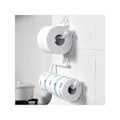 Pikkukuva 3 / 5: Talouspaperitelineen pidike, pyyheteline, säilytysteline, tanko, kaappi, rättipitime, kylpyhuoneen säilytysteline, WC-paperiteline, 1 kpl (lyhyt, valkoinen)