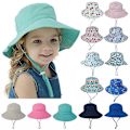 Miniatyrbild 2 av 5: Sommar Baby Solhatt För 0-8 År Strandkeps Hinkhatt Uv-skydd Pojkar Flickor