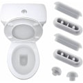 Miniatyrbillede 5 af 5: 6 stk. toiletsæde kofangerstang universal toiletsæde toiletsæde badeværelse toilet