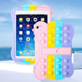 Miniatyrbild 3 av 5: Färgglatt Fjärilsfodral för iPad Mini 4 - Cartoon Rolig Kawaii Söt Silikon Kul Skydd Stilren Mode Unik Design Fidget Skyddande Estetisk för Flickor Pojkar K