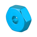 Miniatyrbild 2 av 4: Aluminiumlegering 12mm kombinationshjulnav hex-adapter uppgradering, blå