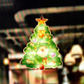 Miniatyrbild 2 av 2: Julsträngljus, LED-julkulor Jultomte Julgran