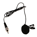 Miniatyrbild 3 av 5: 3,5 mm Lavalier Lapel Tie Clip Mikrofon Mic För Sennheiser Svart