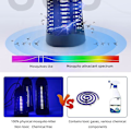 Miniatyrbild 3 av 5: Bug Zapper, Myggfångare Utomhus, Elektrisk Bug Zapper Utomhus, Insektsfångare, Flugfångare, Myggdödare För