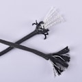 Miniatyrbillede 3 af 5: Magnetisk fiskeri reb med karabinhage, 10m universal reb lavet af højstyrke nylon, holdbart reb, stærkt reb med sikkerhedsspænde, 4mm diameter