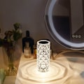 Miniatyrbilde 5 av 5: 2023 Touch Bordlampe Krystall Led Nattlys, 16 Farger Oppladbar Rose Diamond Bordlampe Med Touch