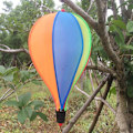 Miniatyrbillede 4 af 5: Regnbue varmluftballon vindstrimmel lys roterende farverig vindmølle streng have vindmølle udendørs dekoration, stil 2