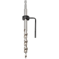 Miniatyrbild 1 av 5: 3/8" 9,5 mm Hex Torsion Steg Borrsats med djupbegränsad ringborr Jig Guide, silverstyle 2