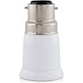 Miniatyrbild 2 av 5: 4x Sockeladapter - B22 till E27 sockelkonverter - Bajonettbaslamphållare adapter för halogen LED-lampa
