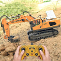 Miniatyrbild 3 av 5: Fjärrkontroll ingenjörsfordon modell dumptruck grävmaskin bulldozer kran Rc bil för pojkar födelsedagspresenter（5-kanaler）