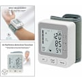 Miniatyrbild 4 av 5: Bärbar automatisk handledsblodtrycksmätare med batteridriven LCD-display med avläsningspulsmätare