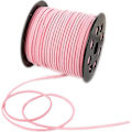 Miniatyrbild 1 av 5: 91m imitation mocka rep mjuk pärlad rep sammet band armband (rosa)