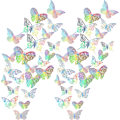 Miniatyrbillede 1 af 5: 120 Stykker 5 Stilarter 3D Hule Butterfly Vægstikker Dekorative Vægskunst Vægsticker 3 Størrelser Til Værelse Hjem Børneværelse Klasseværelse Kontorer Soveværelse Bad