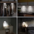 Miniatyrbild 4 av 5: Touch Closet Lights, 2st 4 Led Touch Tap Lights Stick-on Anywhere Push Lights Sladdlösa Touch Sensor Led Lights