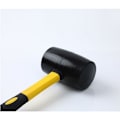 Miniatyrbillede 2 af 4: Sort gummihammer/hammer (længde 260 mm)