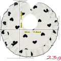 Miniatyrbild 2 av 5: 360 graders roterande mjuk absorberande haklapp bomull muslin dregelscarf 0 till 36 månader stil 1