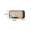Pikkukuva 2 / 5: Uusi langaton bluetooth 5.0 -kaiutin peilipuhelimen pidiketoiminnolla LED-herätyskello langaton bluetooth-kaiutin FM:llä 1 kpl (valkoinen??)