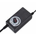 Miniatyrbillede 4 af 4: 24W spændingsreguleringsadapter 3-24V strømforsyningsadapter med ABS-materiale til LED-ventilator/elektrisk ventilator/mikrobore/mobil DVD