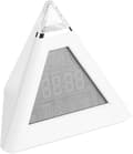 Pyramid LED-väckarklocka, digital display, färgförändrande digital temperaturkalender, datum och tid