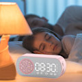 Miniatyrbild 3 av 3: Väckarklocka för barn Digital väckarklocka Spegelklocka Usb-portrosa