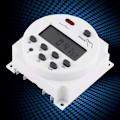 Miniatyrbillede 5 af 5: LCD Digital Power Ugentlig Programmerbar Timer Digital Timer Forsinkelsesrelæ (220V)
