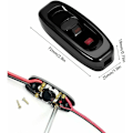Miniatyrbillede 2 af 5: Inline switch/lampe/lysaffbryder (2)
