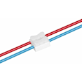 Pikkukuva 2 / 4: Sähködomino 2 x 2,5 mm² Jousiliitin Johdinosa 2,5 mm² IEC 250V / 10A (100 kpl)