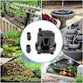 Miniatyrbillede 4 af 4: Akvarie Vandpumpe, 600 L/H 18W Mini Ultra Stille Nedsænkelig Vandpumpe til Dam Springvand Fisketank Have