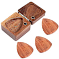 Miniatyrbild 1 av 5: Guitar Pick With Case, Mini Guitar Picks Hållare Box Presenter till honom Hennes pojkvän Son Vän Jul Alla hjärtans dag