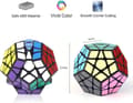 Pikkukuva 2 / 4: Megaminx-kuutio, 3x3x3 Pentagonal Speed Cube Dodekahedron Magic Cube Puzzle Leikki