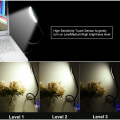 Miniatyrbillede 5 af 5: Dæmpbar USB-lampe læselampe med 3 lysstyrkeniveauer og berøringskontakt til bærbar computer/pc [Energiklasse A+]