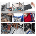 Miniatyrbild 4 av 4: 330 st DIY moderkort PC persondator chassi fläkt handskruv bult distanshållare bricka set sortiment