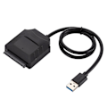 Miniatyrbild 1 av 5: Usb Sata-kabel Usb 3.0 till Sata-adapterkabelkontaktkonverter 5gbps för Hdd