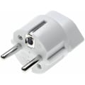 Miniatyrbillede 1 af 2: vhbw Rejseadapter type J, SN 441011 (Europæisk stik til schweizisk stikkontakt/CH stik system) - Rejseadapter, hvid, maks. 250 V / 2500 W