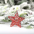 Miniatyrbilde 2 av 3: Wabjtam 3 stk store stjerne julepynt glitter stjerne juledekorasjoner juleheng