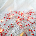 Miniatyrbillede 3 af 5: 4m 40LED Julebær Perleguirlande Lyskæde Juledekoration Peal Varme LED Lys Festlig Oplyst Batteri