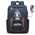 Miniatyrbild 1 av 5: Harry Potter Ungdomsryggsäck Skolväska Herr och Dam Laptop Ryggsäck Flerfunktionell Reseväska Ungdom Student Student Skolväska
