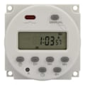 Miniatyrbillede 1 af 5: Programmerbar Mini Timer 1 Sekund til 168 Timer Elektronisk Automatisk Timer 5V 12V 24V 110V 220V Digital Væg/På Timer (12V DC)