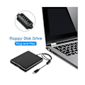Miniatyrbild 1 av 5: USB Floppy Disk Reader Drive 3.5in Extern Portabel 1.44 Mb Fdd Diskette Drive För Windows 7 8 2000 Xp Vista Pc Laptop