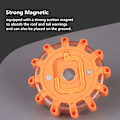 Miniatyrbild 5 av 5: Multifunktionell nödbelysning LED blinkande varningsbil nödbelysning T-Audace säkerhets LED vägflares väg nöd LED vägsäkerhetsflare T-Audace