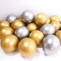 Miniatyrbillede 4 af 5: 50-pak 12\" Latex Metallic Balloner til Bryllup, Fødselsdag, Babyshower, Julefest Dekorationer
