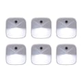Miniatyrbillede 1 af 5: 6 stk Led lille natlys, vidvinkel induktionslys